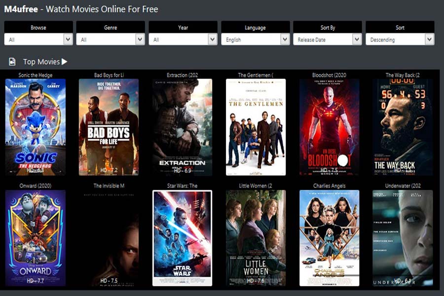 M4ufree 2023 – Illegal HD Movies Download Website & Alternatives - Tchtrnds.com