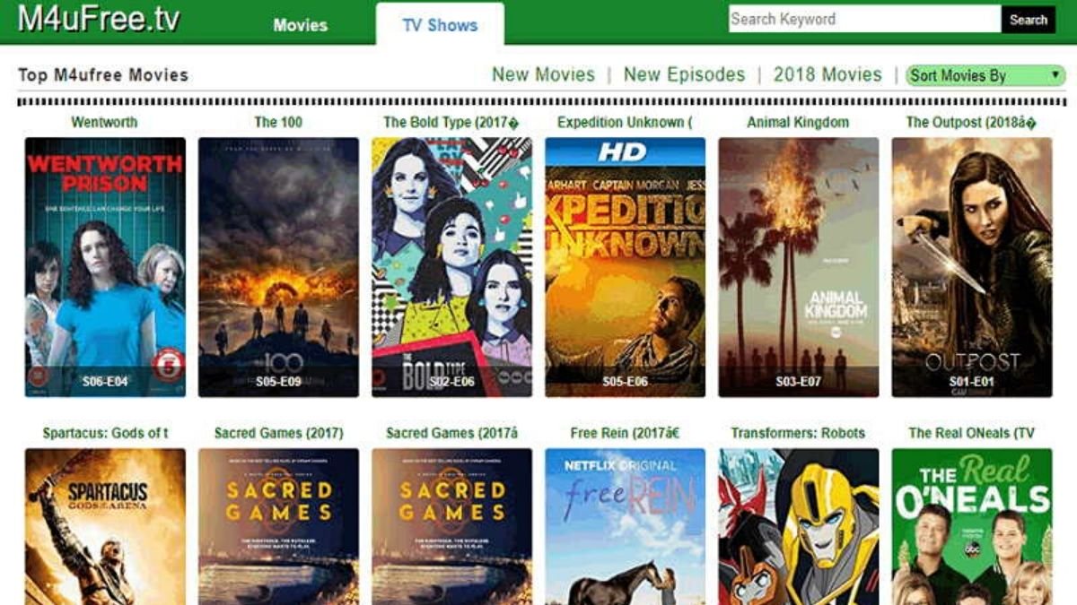M4ufree 2023 – Illegal HD Movies Download Website & Alternatives - Tchtrnds.com