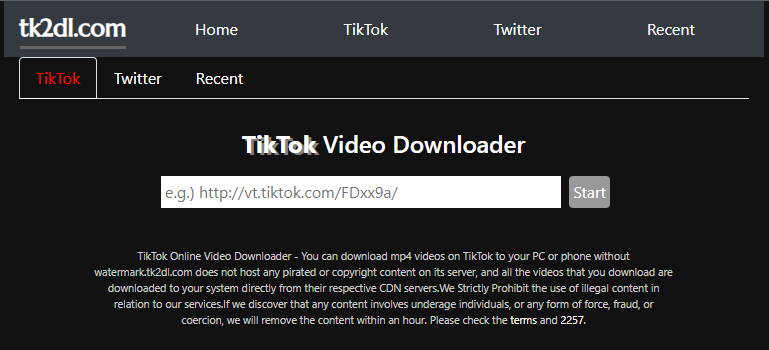Tk2dl.com: The Best Tool for Converting TikTok Videos to MP4 - Tchtrnds.com